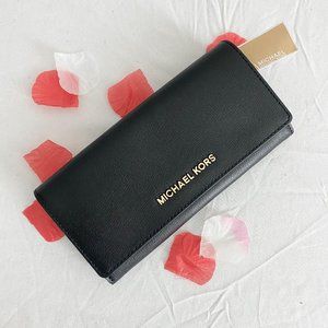 Michael Kors Black Carryall Wallet